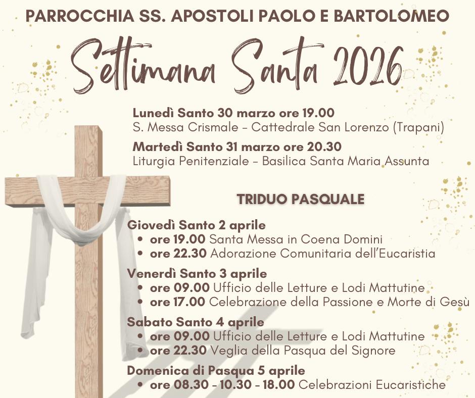 Settimana Santa - Appuntamenti